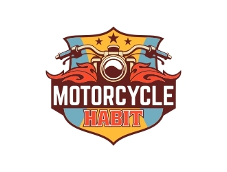 Motorcycle Habit logo design by b3no