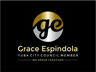 Grace Espindola, Yuba City Council Member logo design by Girly