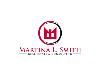 Martina L. Smith Real Estate & Consulting logo design by alby