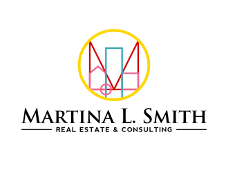Martina L. Smith Real Estate & Consulting logo design by Dakon