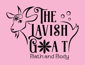 The Lavish Goat logo design by Boomstudioz