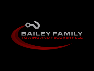 Bailey family towing and recovery llc logo design by BlessedArt