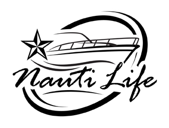 Nauti Life  logo design by MAXR