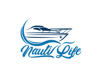 Nauti Life  logo design by andriandesain