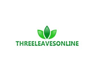 Threeleavesonline logo design by nort