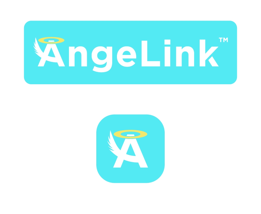 AngeLink  logo design by fillintheblack