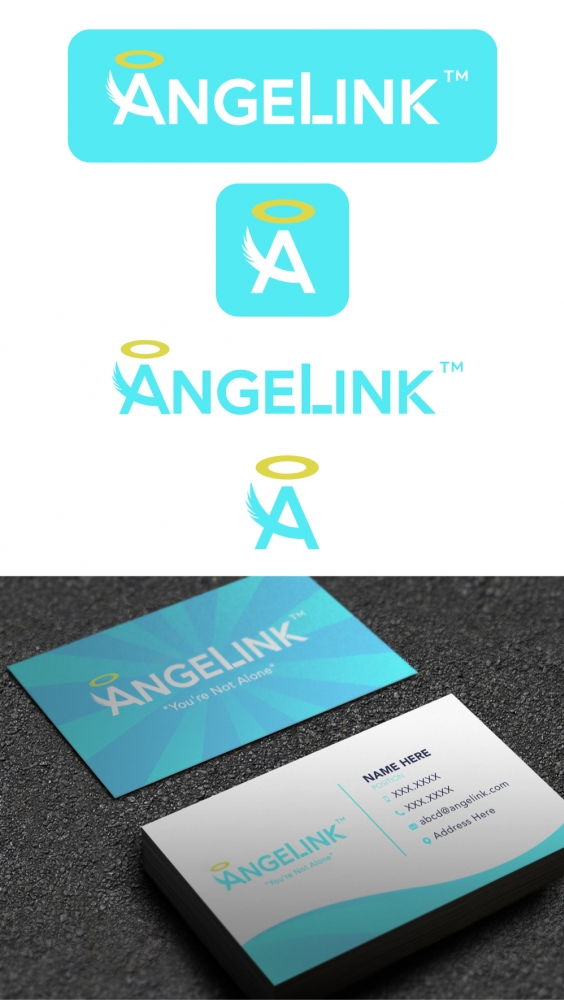 AngeLink  logo design by KHAI