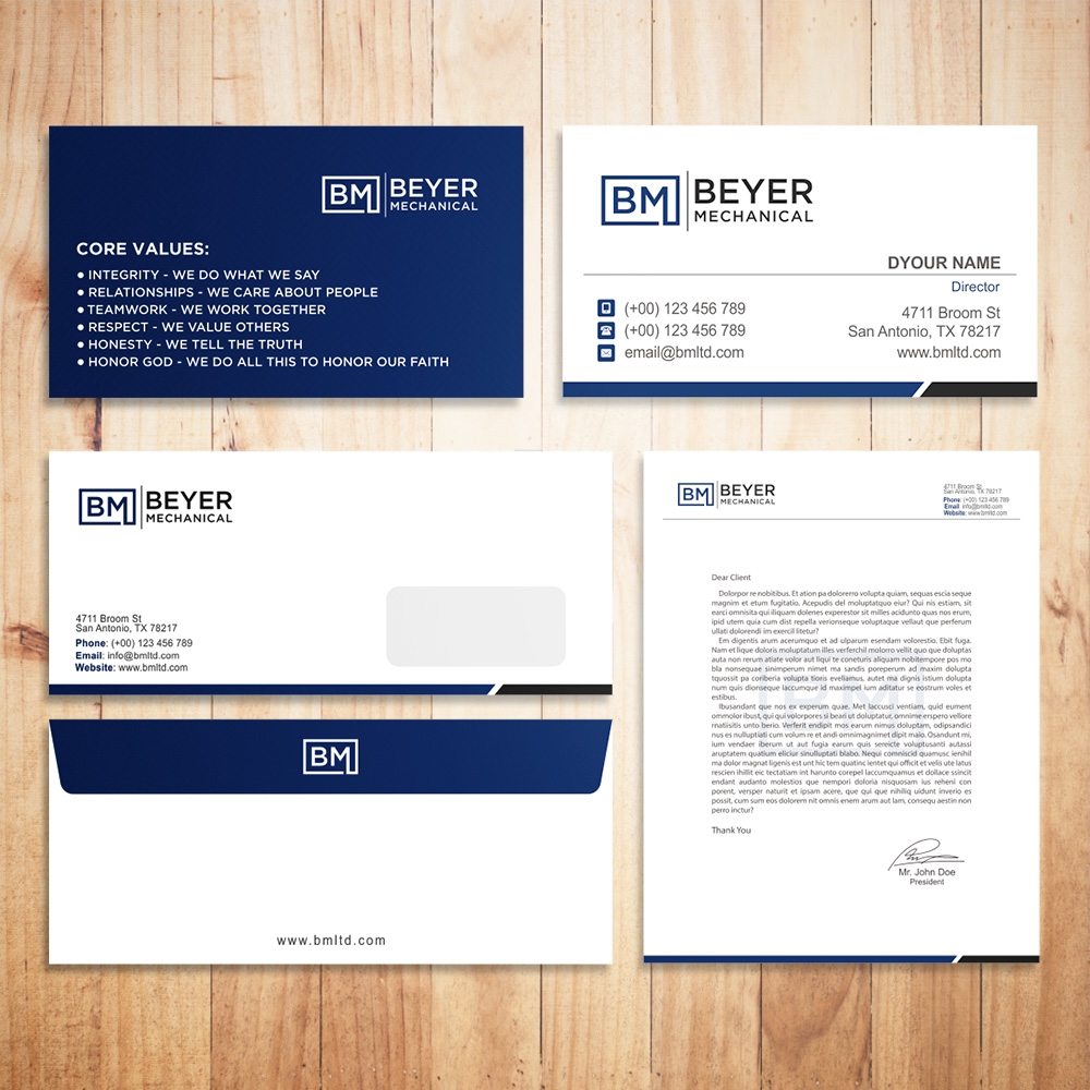 BM  logo design by Kindo