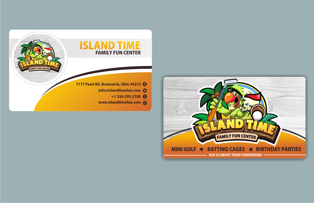 Island Time Family Fun Center logo design by coco