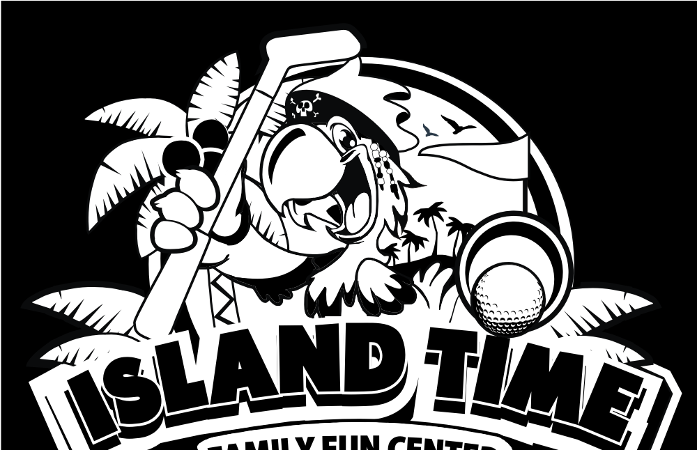 Island Time Family Fun Center logo design by coco