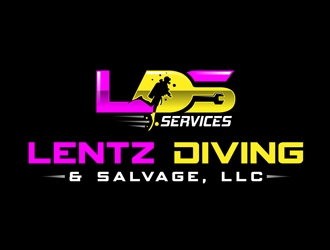 Lentz Diving & Salvage, LLC  logo design by DreamLogoDesign