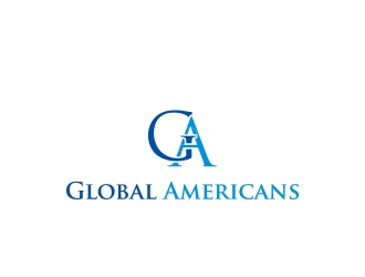 Global Americans logo design by MarkindDesign