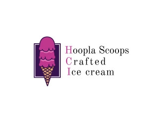 Hoopla Scoops logo design by GrafixDragon