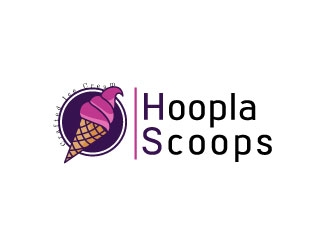 Hoopla Scoops logo design by GrafixDragon