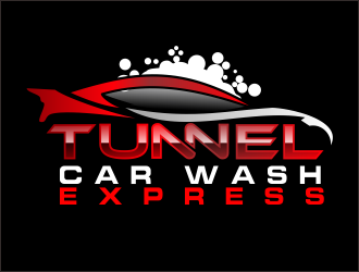 Tunnel Car Wash Express logo design by bosbejo