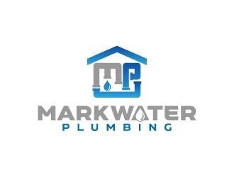 Markwater Plumbing  logo design by jaize