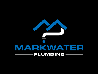 Markwater Plumbing  logo design by keylogo