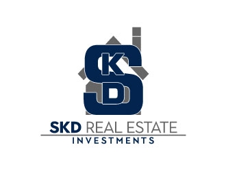 skd real estate investments logo design by AYATA