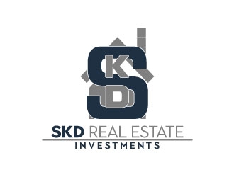 skd real estate investments logo design by AYATA