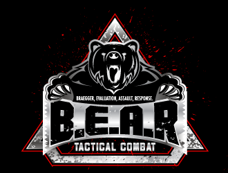 B.E.A.R. TACTICAL COMBAT logo design by Ultimatum