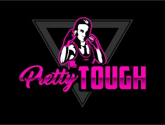 Pretty Tough logo design by daywalker