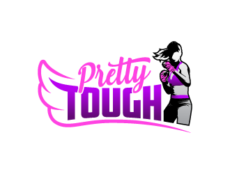 Pretty Tough logo design by lestatic22