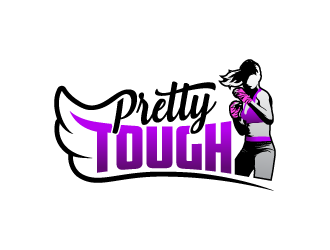 Pretty Tough logo design by lestatic22