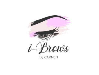 i : Brows by Carmen logo design by bayudesain88
