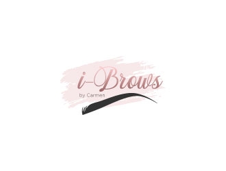 i : Brows by Carmen logo design by bayudesain88