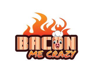 Bacon Me Crazy logo design by SiliaD
