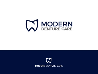 Modern Denture Care logo design by Atutdesigns