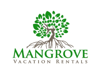 Mangrove Vacation Rentals logo design by ElonStark