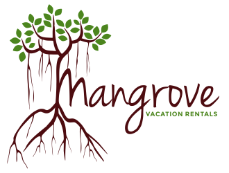 Mangrove Vacation Rentals logo design by aldesign