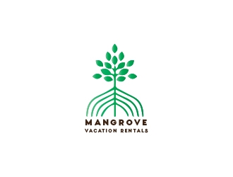 Mangrove Vacation Rentals logo design by heba