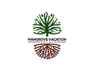Mangrove Vacation Rentals logo design by HannaAnnisa