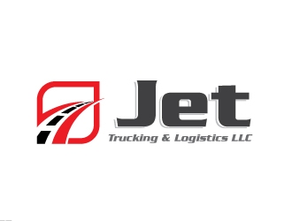 Jet Trucking & Logistics LLC logo design by limo