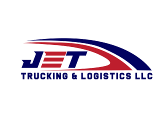 Jet Trucking & Logistics LLC logo design by nona