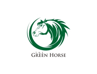 The Green Horse logo design by amazing