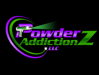 PowderAddictionZ, LLC logo design by moomoo