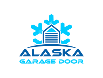 Alaska Garage Door logo design by serprimero