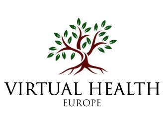 Virtual Health Europe logo design by jetzu