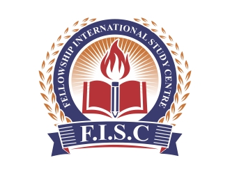 F.I.S.C   Fellowship International Study Centre logo design by ruki