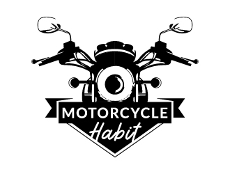 Motorcycle Habit logo design by Anizonestudio