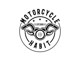 Motorcycle Habit logo design by Mailla