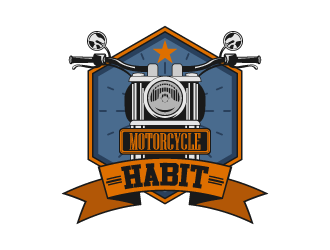 Motorcycle Habit logo design by fastsev