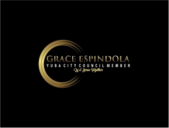 Grace Espindola, Yuba City Council Member logo design by amazing