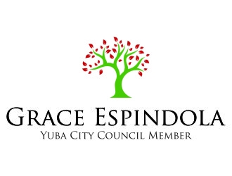 Grace Espindola, Yuba City Council Member logo design by jetzu