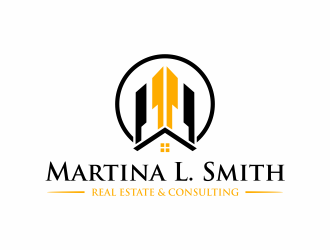 Martina L. Smith Real Estate & Consulting logo design by ammad