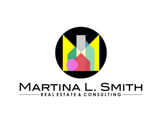 Martina L. Smith Real Estate & Consulting logo design by pakNton