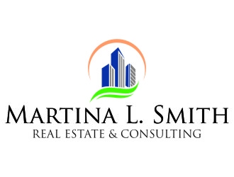 Martina L. Smith Real Estate & Consulting logo design by jetzu